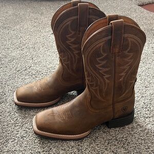 Ariat Men's Tan Leather Western Boots
